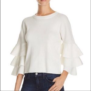 Ruffle Sleeve sweater